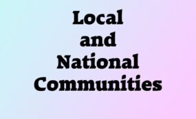 Localities-Communities