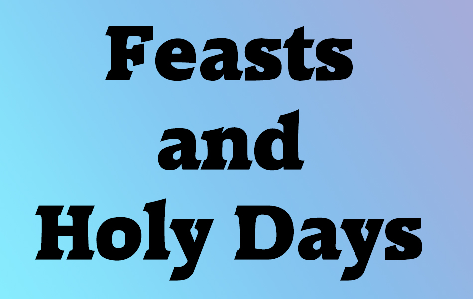 Home-Feasts-Holy Days